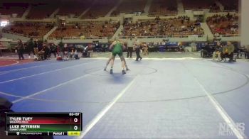 D2-157 lbs Cons. Round 2 - Tyler Tuey, Williams Field vs Luke Petersen, Campo Verde