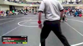 120 lbs Semis & 1st Wrestleback (8 Team) - Adam Pena, Huntley vs Logan Williams, Northfield