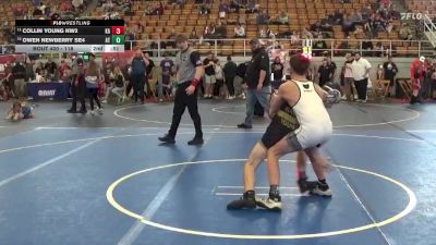 50 lbs Champ. Round 1 - Myles Rodriguez, Clyde Amatuer Wrestling vs Alex Detwiler, Team Lindsey