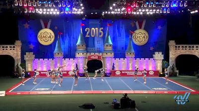 River Cities Cheerleading - Senior Rebels [2015 L5 Small Senior Restricted Div II Day 2]