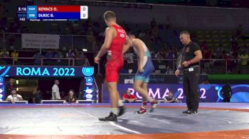 80 kg Repechage #2 - Oliver Kovacs, Hungary vs Branko Dukic, Serbia