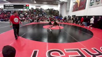 126 lbs 3rd Place Match - Luke Gomez, Chatfield vs Jacob Ness, Castle View