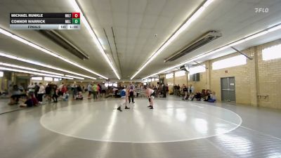 220 lbs Final - Michael Runkle, Milton vs Connor Warrick, Millport