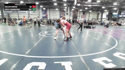 160 lbs Rr Rnd 2 - Dillon Hinton, PSF Wrestling Academy vs Seth Cossentine, Team Shutt NXT GEN