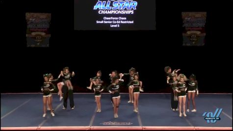 CheerForce Chaos [2015 L5 Small Senior Co-Ed Restricted Finals]