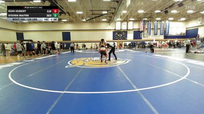 126 lbs Quarterfinal - Rohi Hubert, Glen Rock vs Steven Maitre, Doughboys