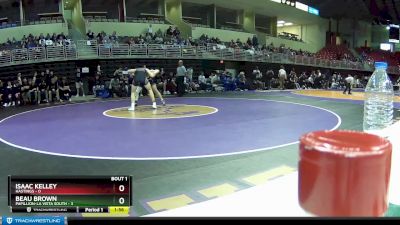 150 lbs Round 1 (6 Team) - Isaac Kelley, Hastings vs Beau Brown, Papillion-La Vista South