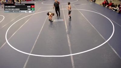 12U - 92 lbs Cons. Round 4 - Balin Winget, Northfield James Gang Wrestling vs Sawyer Webb, No Nonsense Wrestling