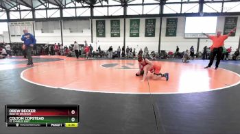 62-68 lbs Semifinal - Colton Copstead, St. Charles East vs Drew Becker, Built By Brunson