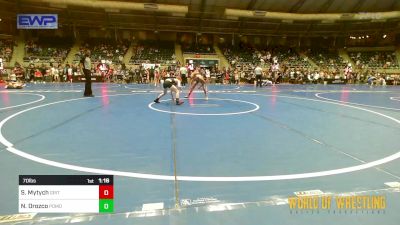 70 lbs Round Of 32 - StevyJ Mytych, Grit Mat Club vs Noah Orozco, Pomona Elite