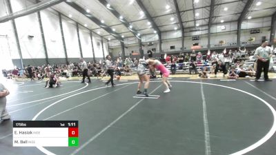 175 lbs Rr Rnd 1 - Evie Hasiak, Independent vs Makenzie Ball, Independent