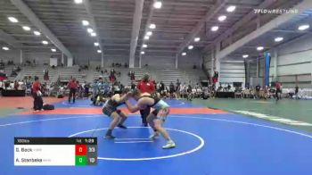 160 lbs Prelims - Gavyn Beck, Young Guns Purple vs AJ Stenbeke, Midwest Xtreme Wrestling Silver