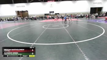 126A Semifinal - Kameron Green, Creighton Preparatory School vs Brogan Bartholomew, Chaparral