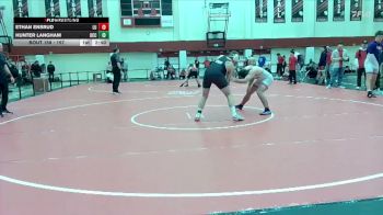 197 lbs 1st Place Match - Hunter Langham, Umpqua Community College vs Ethan Ensrud, Linfield