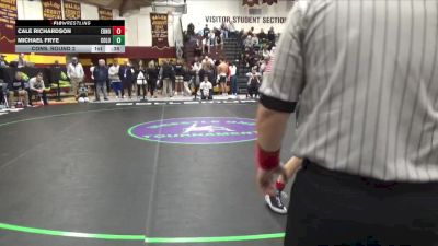120 lbs Cons. Round 2 - Cale Richardson, Edmond North vs Michael Frye, Columbia