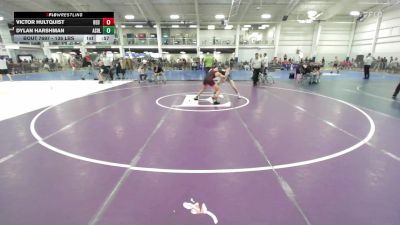136 lbs Consolation - Victor Hultquist, Red Roots WC vs Dylan Harshman, Ashland