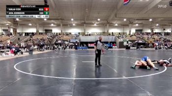 Girls 138 lbs Semifinal - Ava Johnson, Clarksville High School vs Halai Cox, McGavock High School