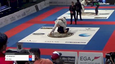 Max Bickerton Bruno Lima vs Bruno Lima 2018 Abu Dhabi World Professional Jiu-Jitsu Championship