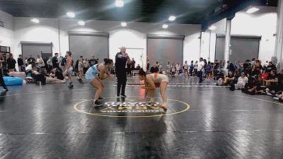190 lbs Quarterfinal - Autumn Jones, MGW Savage Sisters - GK12E vs Riley Samarripa, Okie Girls - GK12E