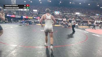 5th Place Match - Donovan Daniels, Saint Ignatius / Charlo vs Christian Englund, Florence-Carlton