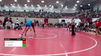 168-185 lbs Round 2 - Ethan Zellman, Franklin Central vs Ray Townsend, Attica