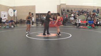 57 kg Round Of 32 - Marissa Gallegos, Team Colorado vs Joessie Gonzales, Team Washington