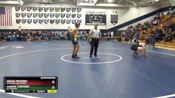 215 lbs Quarterfinal - Aidan Mozden, Alliance High School vs Aaron Convery, St. Ignatius