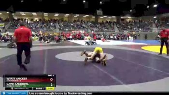 152 lbs Semis & 1st Wrestleback (8 Team) - Gavin Sandoval, 5A Crook County vs Wyatt Anicker, 5A Scappoose