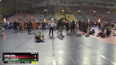 125 lbs 2nd Wrestleback (16 Team) - Kobi Johnson, Providence (Mont.) vs Vonn Fenn, Southern Oregon