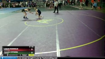 D 1 106 lbs Cons. Round 2 - Mason Cothern, Live Oak vs Logan Rodrigue, Hahnville