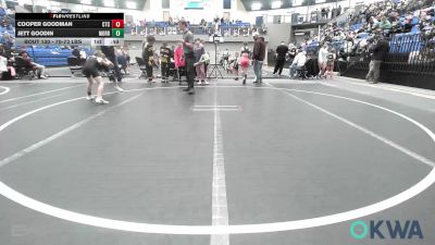 70-73 lbs Rr Rnd 3 - Cooper Goodman, Chandler Takedown Club vs Jett Goodin, Morrison Takedown Club