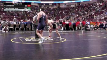 189 lbs First Round - Cj Pensiero, Bishop McCort vs Easton Belfiore, Brookville