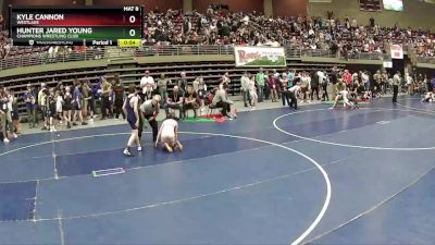 87 lbs Cons. Round 2 - Kyle Cannon, WESTLAKE vs Hunter Jared Young, Champions Wrestling Club