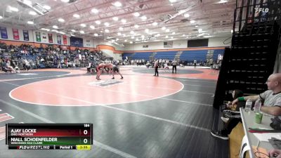 184 lbs Champ. Round 2 - Ajay Locke, Ohio Northern vs NIall Schoenfelder, Wisconsin-Eau Claire