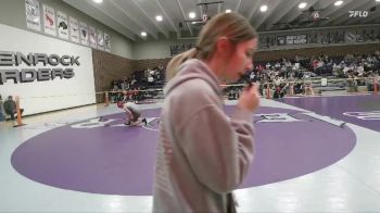 140 lbs Quarterfinal - Nadia Harding, Moorcroft vs Jenna Woodard, Torrington