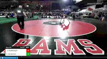 5A 152 lbs 3rd Place Match - John Rudebaugh, Post Falls vs Zac Henderson, Rocky Mountain