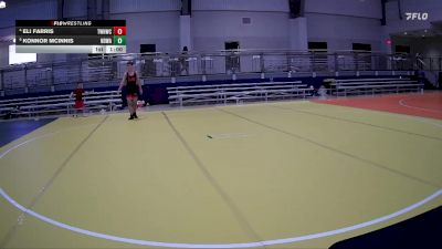 140 lbs 5th Place Match - Konnor McInnis, North DeSoto Wrestling Academy vs Eli Farris, The Woodlands Highlander Wrestling Club