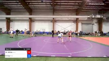 138 lbs Semifinal - Maura White, Unattached vs Paisley Fox, FWC