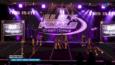 Castle Cheer Factory - Miss Majesty [2025 L1 Youth - Novice - Restrictions Day 1] 2025 The U.S. Finals Trenton