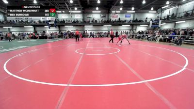 144 lbs Round Of 16 - Matthew McDERMOTT, Smithtown East vs Ben Burrows, Pittsford