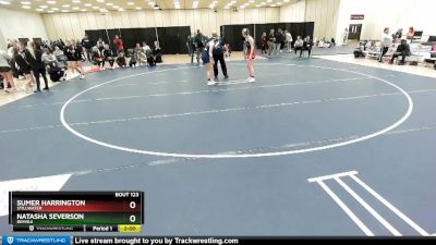 138 lbs Cons. Round 2 - Natasha Severson, Bemidji vs Sumer Harrington, Stillwater