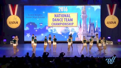 Cedar Heights Junior High School [2016 Junior High Pom Semis]