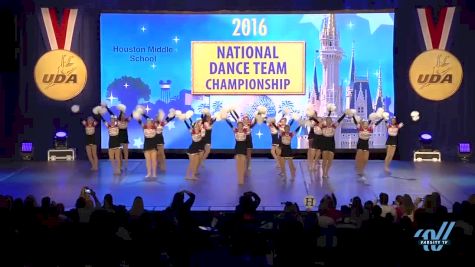 Houston Middle School [2016 Junior High Pom Semis]