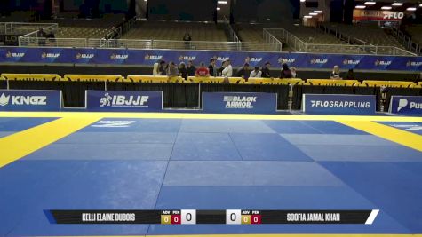 Kelli Elaine DuBois vs Soofia Jamal Khan 2026 Pan Jiu Jitsu IBJJF Championship