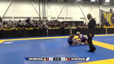 Lucas Jorge Faria Dos Reis vs Sidney Gennaro Tavolaro 2024 World IBJJF Jiu-Jitsu No-Gi Championship