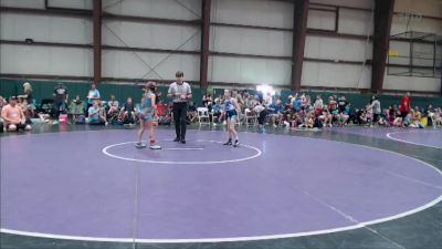 65 lbs Cons. Round 1 - Tayleigh Robertson, Palmyra Youth Wrestling Club vs Ireland Parnell, Team Pennsylvania