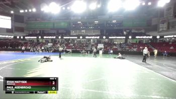 152 lbs Cons. Round 2 - Ryan Matysek, Ridgevue vs Paul Agenbroad, Vallivue