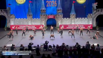 University of Minnesota [2026 Division IA - Jazz Prelims] 2026 UCA & UDA College Cheerleading and Dance Team National Championship