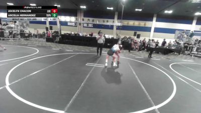 123 lbs Round Of 16 - Jocelyn Chacon, Livewire vs Arcelia Hernandez, Topanga-Btsla