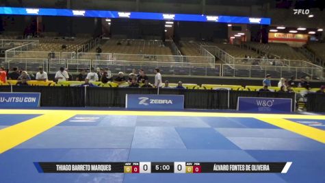Ricardo Ferreira Evangelista vs Thiago Barreto Marques 2025 Pan Jiu Jitsu IBJJF Championship